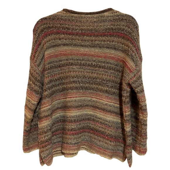 Denim & Supply Ralph Lauren Women Sweater S Grandpacore Cozy Americana Fall Knit - Picture 4 of 12